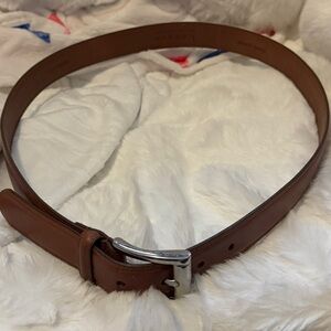 Lauren Ralph Lauren Tan Leather Belt 38